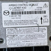 2006 Mazda MVP Airbug Control Module - L20657K30  0285001790